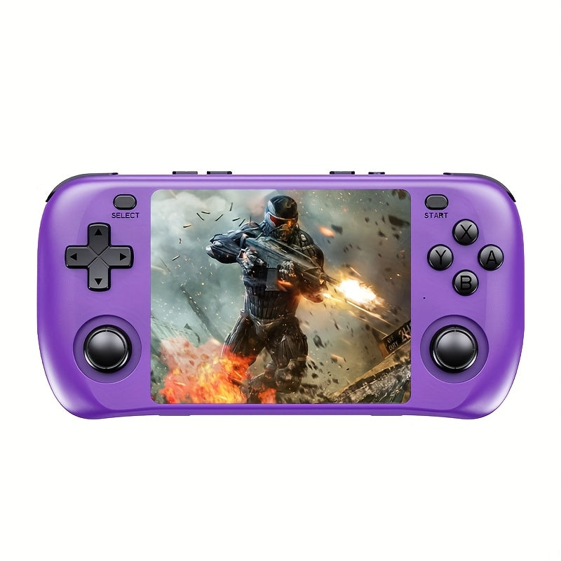 H36S Portable Game Console, 3.5" Open-Source Gaming Device - 3000mAh Long Battery Life, USB-C Charging & Large Storage, Portable Video Game Player, Retro Handheld Game Console, Handheld Gaming Device, Portable Gaming Console,
