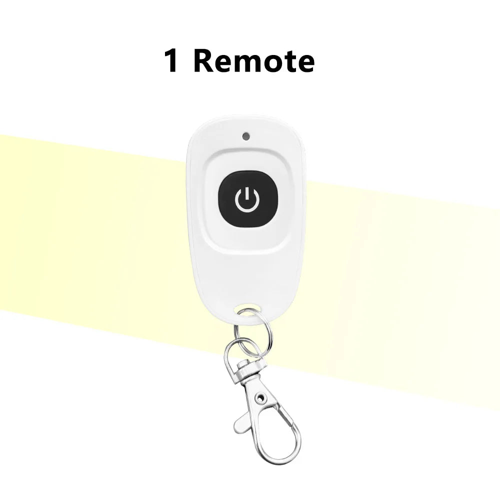 Tuya WiFi Smart Switch 433MHz Wireless Remote Control 1CH AC DC7-32V Controller Smart Home Work With Alexa Google Home Alice