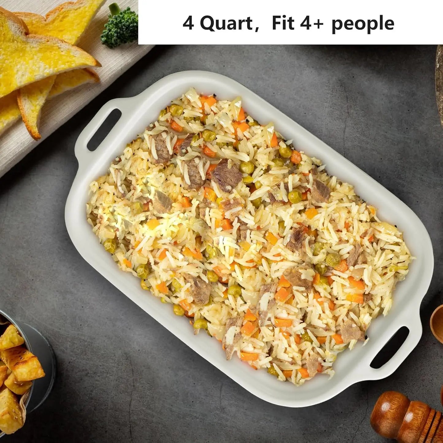 Hamilton Beach Programmable Slow Cooker 4-Quart Energy-Efficient Ceramic Pot for Compact Kitchens