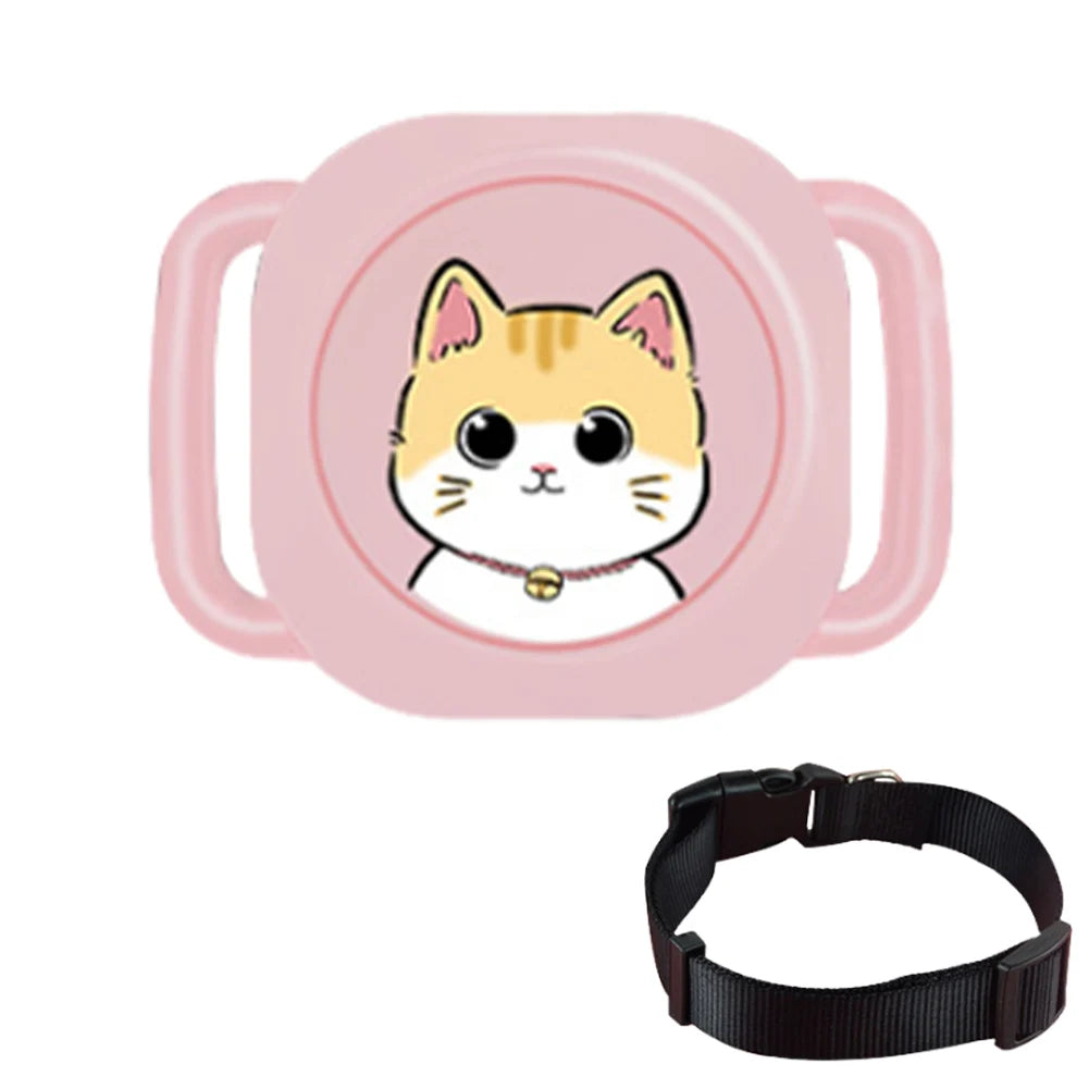 Pet Anti-Lost GPS Tracker Bluetooth-compatible Real-time Tracking Dog Cat Collar Find Device GPS Tracking Device for Dogs Cats