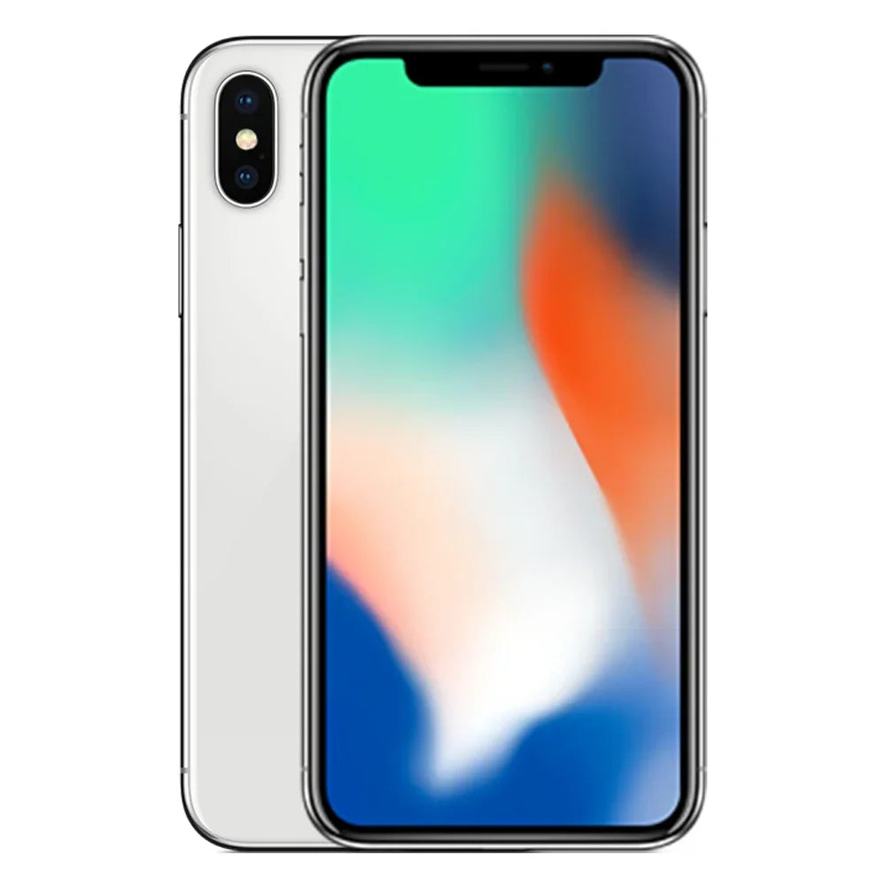 Original iPhone X 4G LTE CellPhone Unlocked 64GB/256GB ROM 5.8" A11 Bionic Chip Hexa Core FACE ID iphone x Mobile Cell Phone