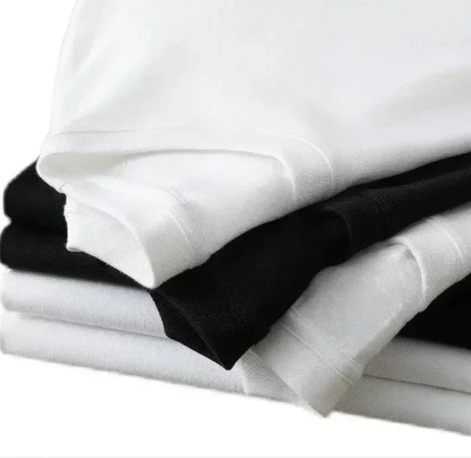 Summer Latest Fashion Luxury Brand Top T-shirt Street Outdoor Wind Large Size Round Neck Short-sleeved Men's and Women's T-shirt