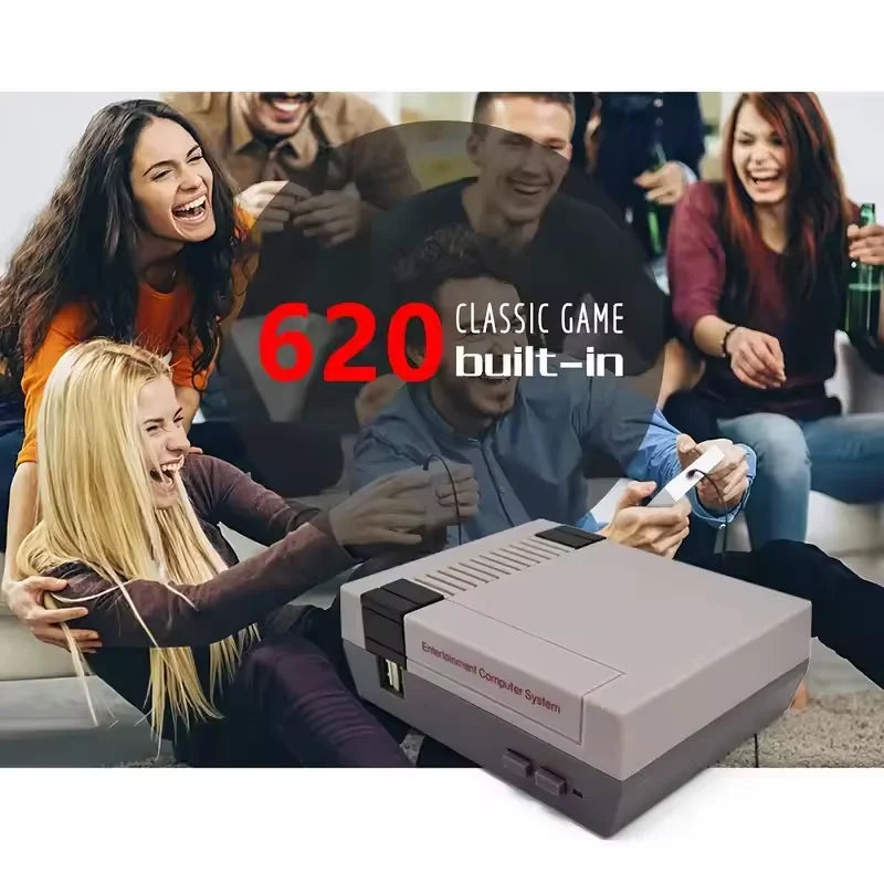 Video Game Console AV2.4G Wireless Controller 620 Games Without Repetition 8 Bit Nostalgic FC Game Console