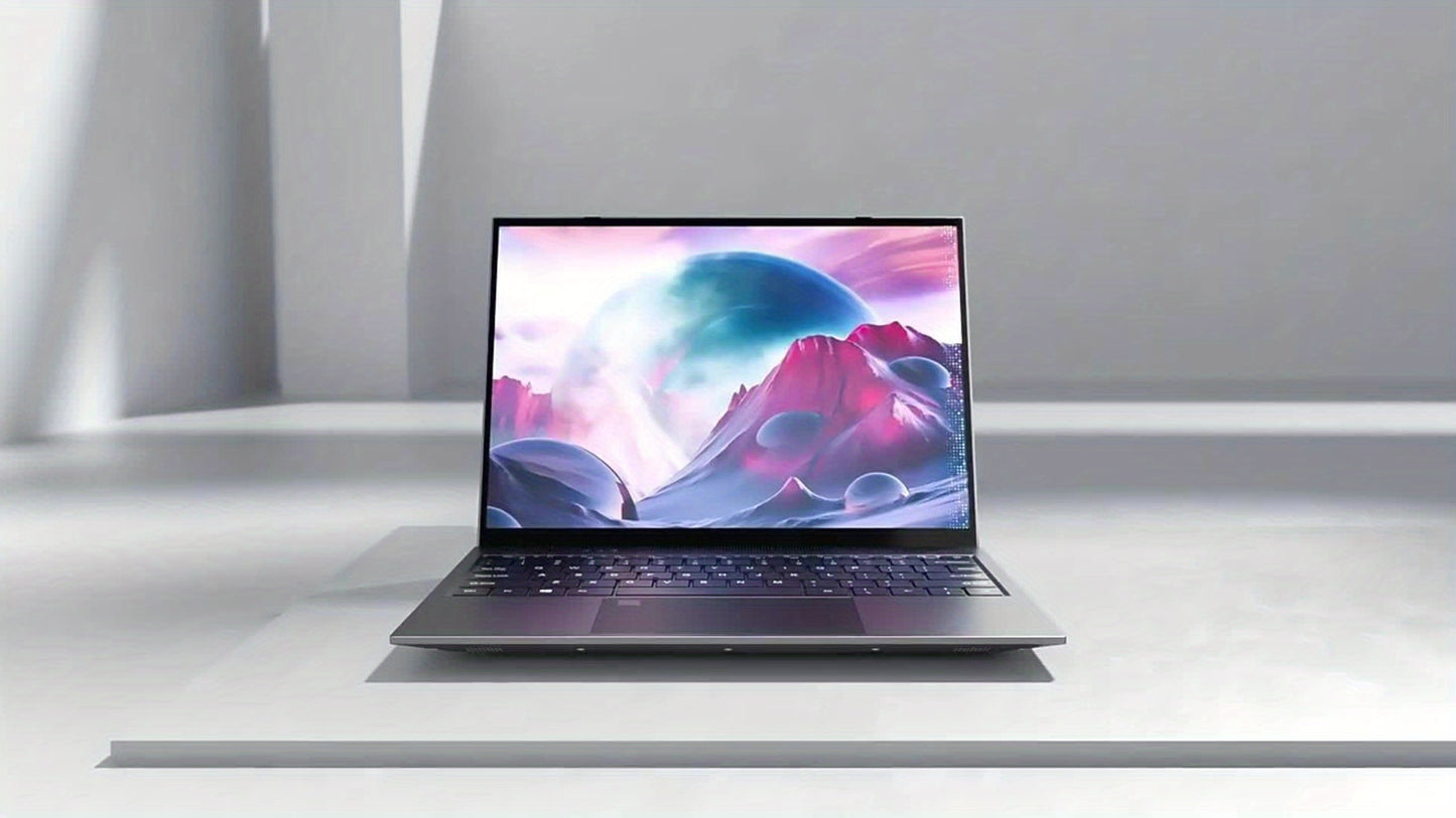 15.6inch Laptop 2024, Business Office Computer, Pentium J3710 Processor, 4-core 4-thread, 8GB RAM, 256GB ROM, Cheap Laptop PC Suitable For Students And Office, Lightweight And Convenient Christmas Gift For Family And Friends