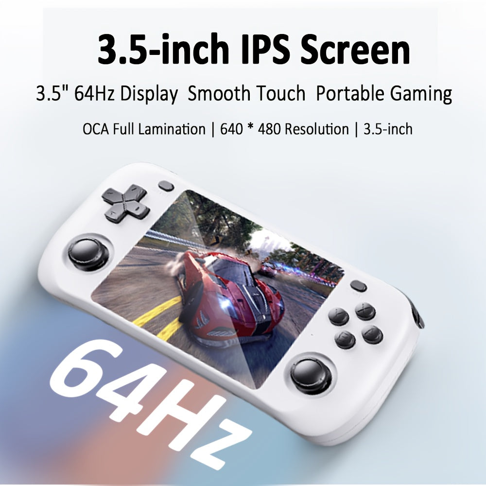 H36S Portable Game Console, 3.5" Open-Source Gaming Device - 3000mAh Long Battery Life, USB-C Charging & Large Storage, Portable Video Game Player, Retro Handheld Game Console, Handheld Gaming Device, Portable Gaming Console,