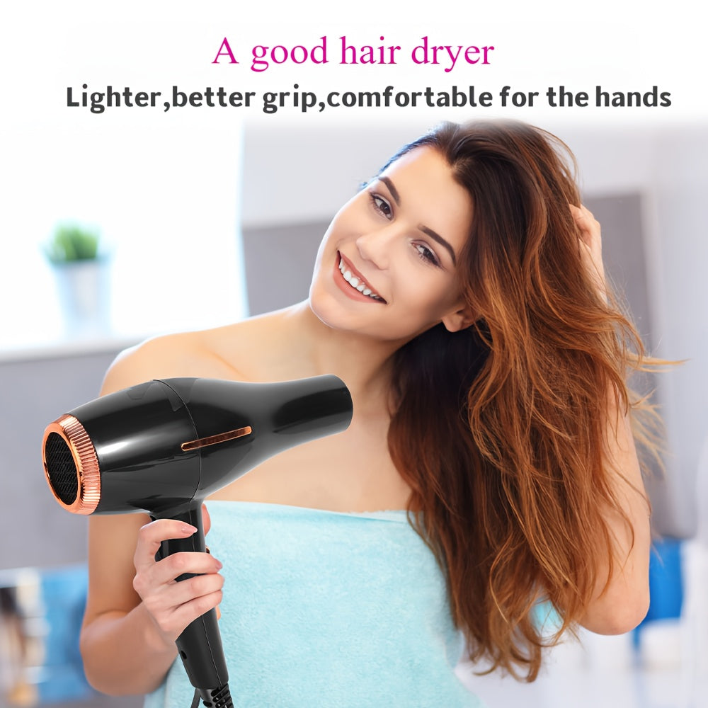 New Year Gift | Best Seller MORFONE All-in-one High-end Home Professional Hair Dryer. A Hair Dryer Set With Various Accessories Such As A Comb, Hair Clip, And Nozzle. Suitable For Family Or Travel Use