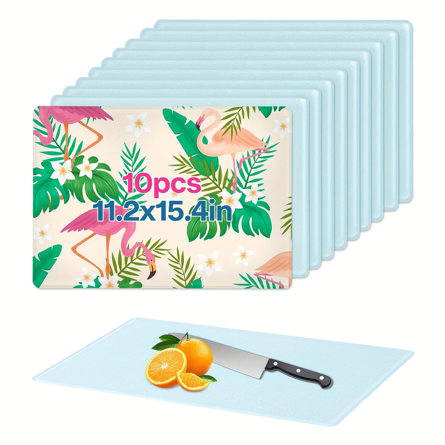 Blanks for Sublimation Cutting Boards, Measuring 11.2"X15", Made of Textured Tempered Glass, Ideal for Kitchen Use, Featuring a Non-Slip And Heat-Resistant Surface for Home Decor.