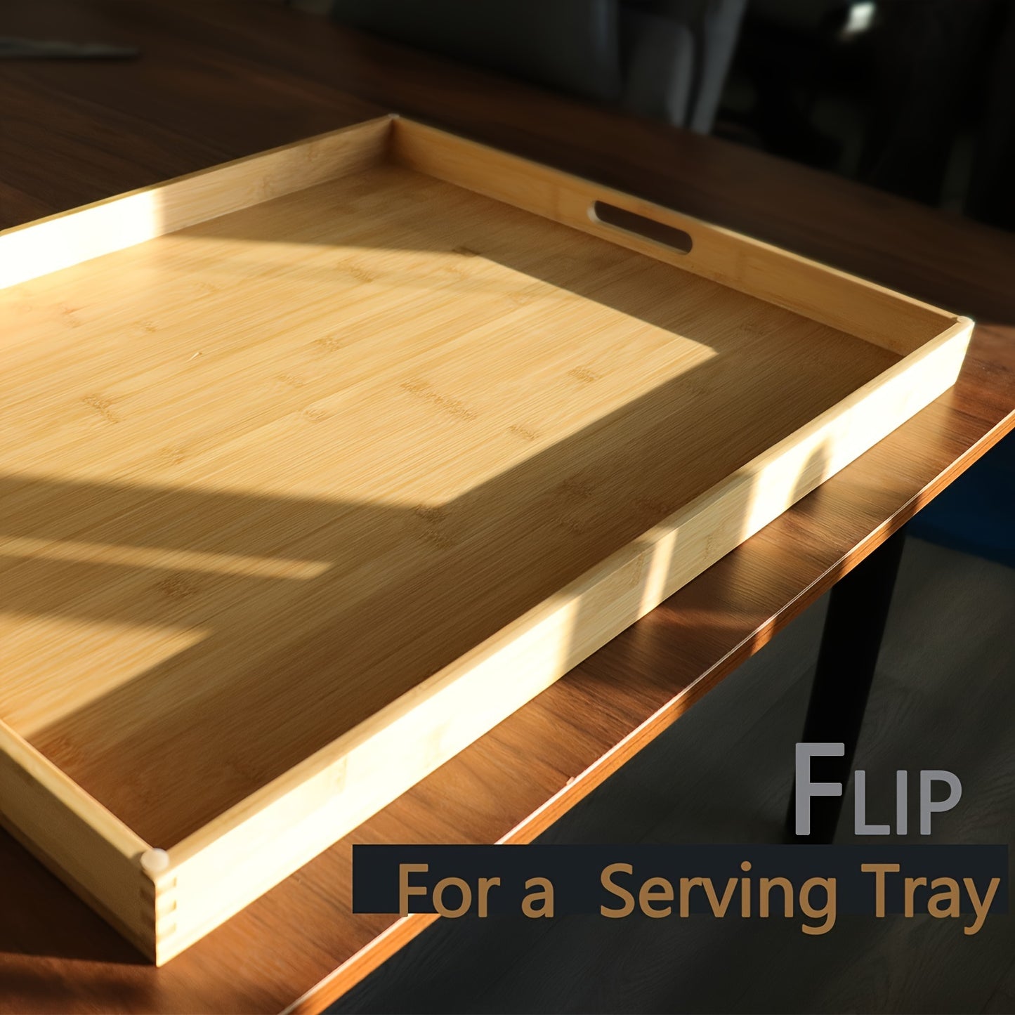 Bamboo Stove Top Cover For Electric Stoves, Cutting Board With Handles, Noodle Board, RV Cookware, Reusable Board With Juice Grooves, Kitchen Gadget For Restaurants, Decorative Trays