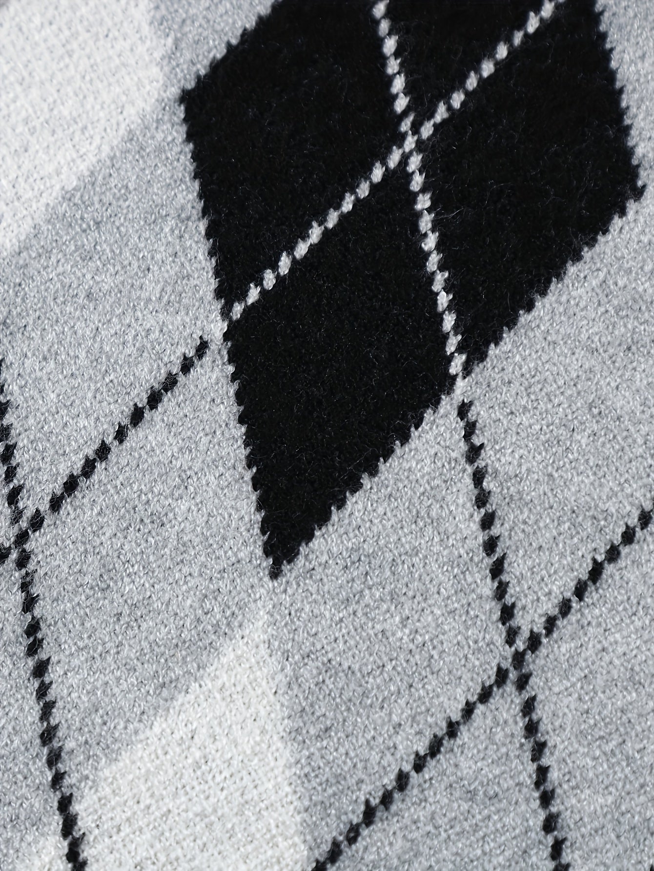 3pcs Boys' Casual Long Sleeve Knit Sweaters - Plaid & Solid Color Pattern, Round Neck, Soft Viscose Blend, Comfortable Fall/Winter Wear for Golf & Casual Outings, Golf Sweater