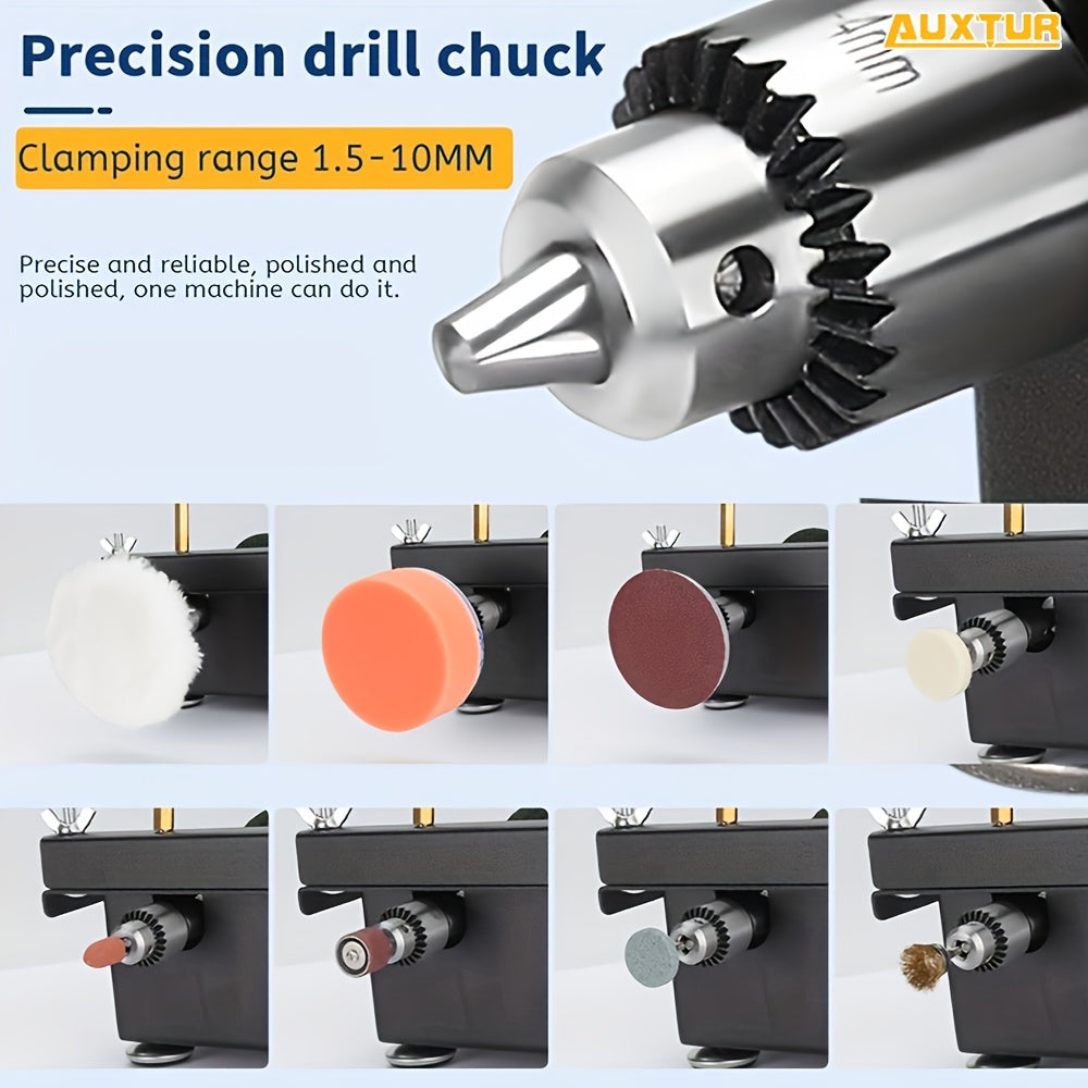 [AUXTUR Mini Table Saw] AUXTUR Mini Table Saw | Multifunctional All-In-One Machine | 7-Level Speed Adjustable, 110pcs for Cutting, Sanding, Carving, Drilling Metal Wood Plastic Acrylic | Best Gift for Father's Day & Christmas