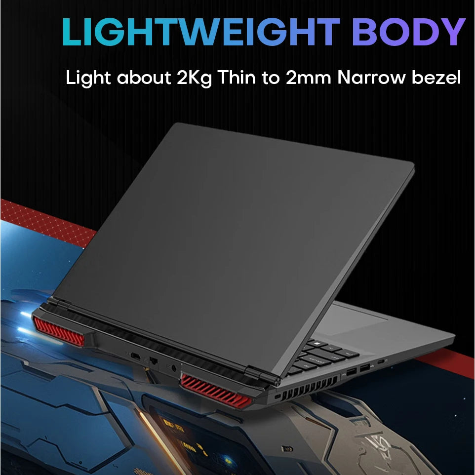 Xiaman 16" Gaming Laptop intel Core i7-6700HQ GTX 1060 IPS 1920*1200 Notebook PC 16GB DDR4 1TB SSD Windows 11 Laptop Computer
