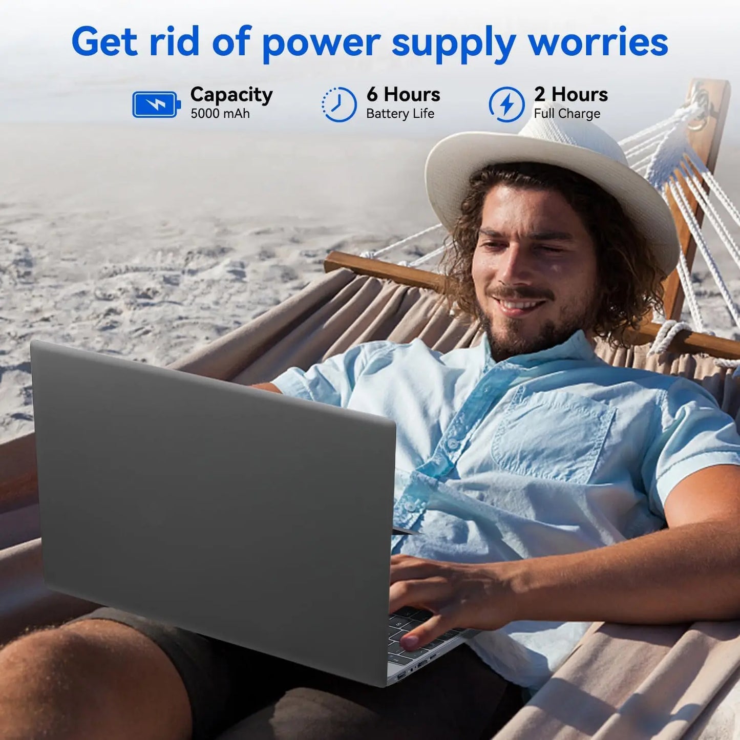 Notebook 15.6 Inch Laptop Windows 11 1366 * 768 Cheap Portable Intel Celeron N5095 Quad-Core Processors Laptop 8 RAM 256GB ROM