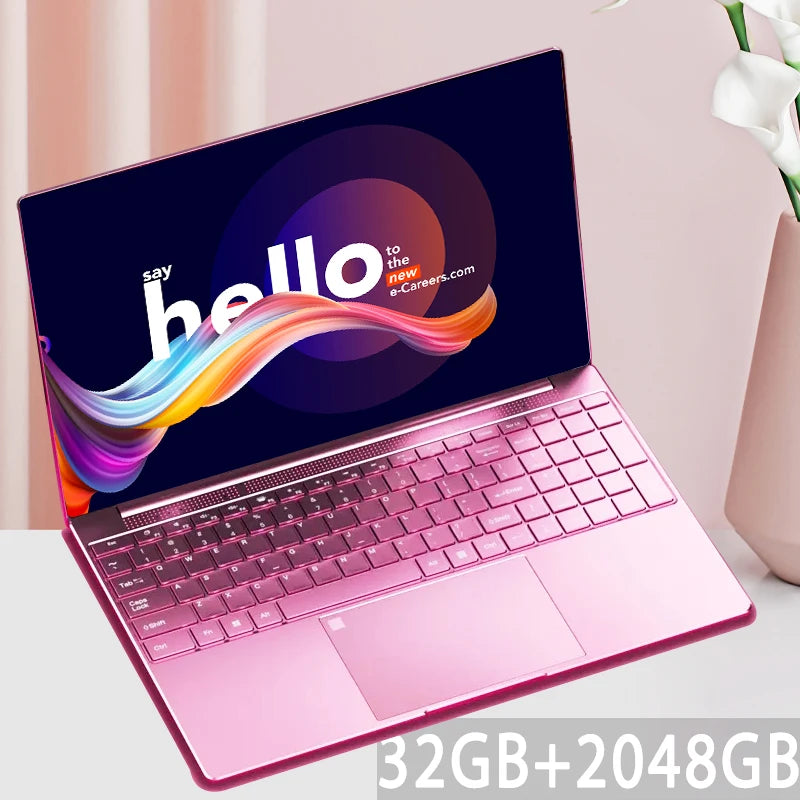 15.6"Laptop Intel Celeron N5095 notebook gamer 32GB RAM 2TB SSD Office Study PC Computer Windows 11 1920*1080 Resolution laptop