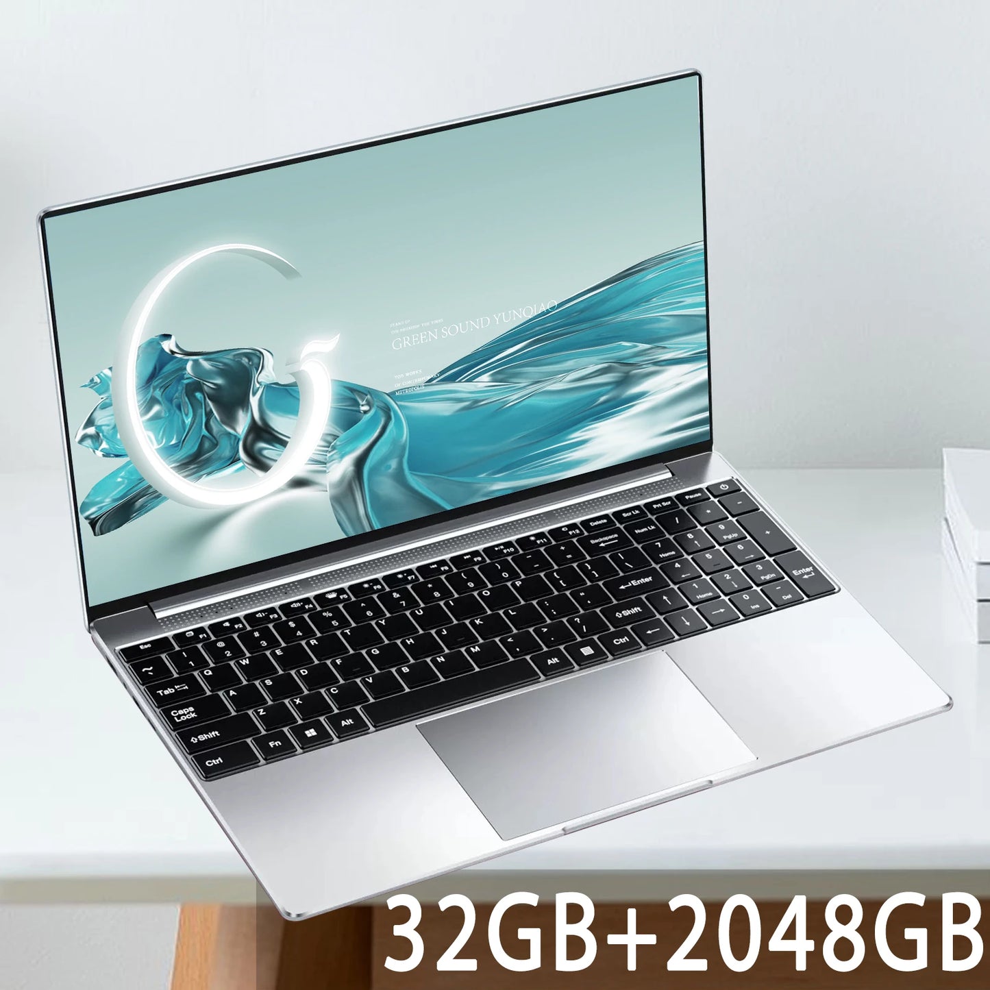 15.6"Laptop Intel Celeron N5095 notebook gamer 32GB RAM 2TB SSD Office Study PC Computer Windows 11 1920*1080 Resolution laptop