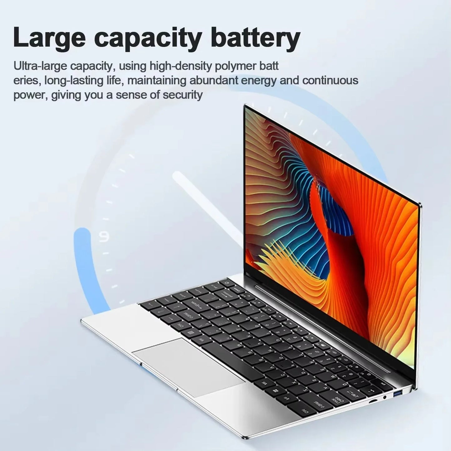 LENO 14.1"Ultra Slim Laptop 16GB RAM 2TB SSD Intel N3700 Windows 11 Notebook Gamer 1920*1080 HD Display Office Study Computer PC