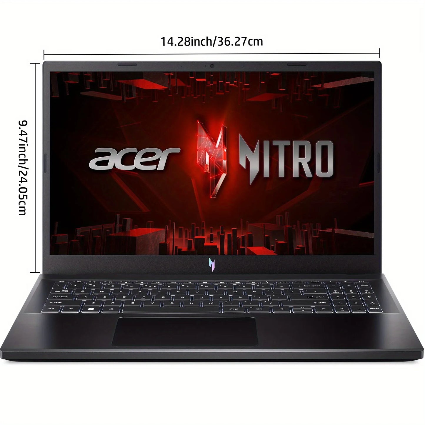 Acer Nitro V 15.6” FHD Gaming Laptop,Intel Core i9-13900H,NVIDIA RTX 4060,64GB RAM,4TB SSD,Backlit Keyboard,Windows 11 Home
