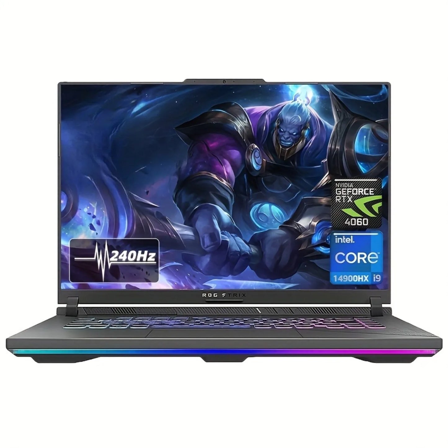 ASUS ROG Strix G16 16" Gaming Laptop,Intel Core i9-14900HX,NVIDIA GeForce RTX 4060,64GB RAM,4TB SSD,Eclipse Grey,Windows 11 Home