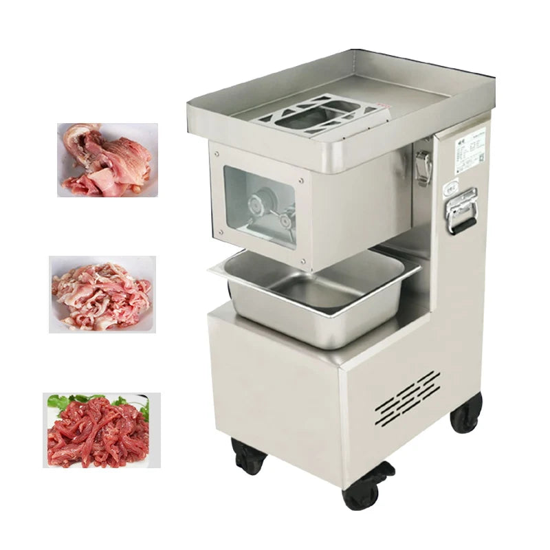 Commercial Meat Cutter Multifunctional Meat Cutting Machine Vegetable Cutter Electric Meat Slicer Kitchen Equipment