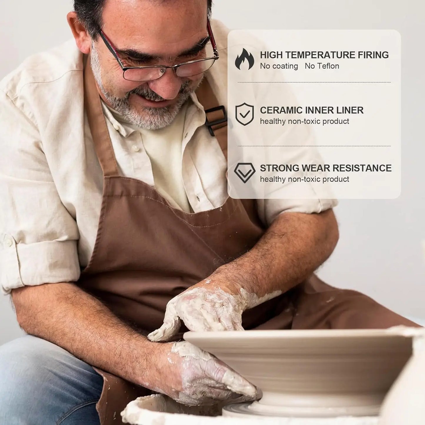 Hamilton Beach 5-Quart Programmable Slow Cooker with Glazed Ceramic Liner for Kitchen Cooking and Home Use