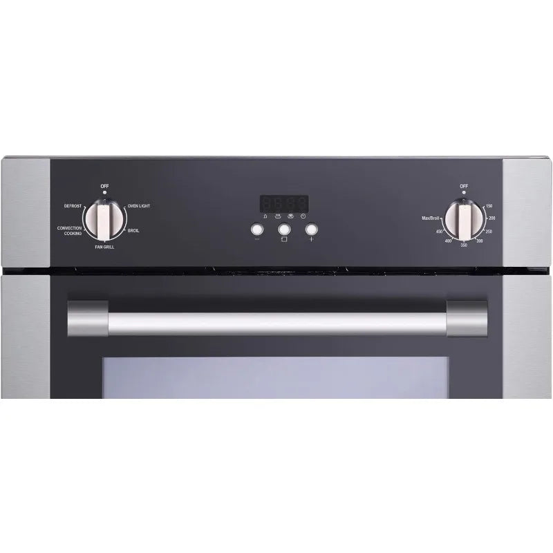 Magic Chef 24-Inch Built-In Electric Single Wall Oven, Stainless Steel, 2.2 Cu. Ft. - Kitchen Appliance with Programmable