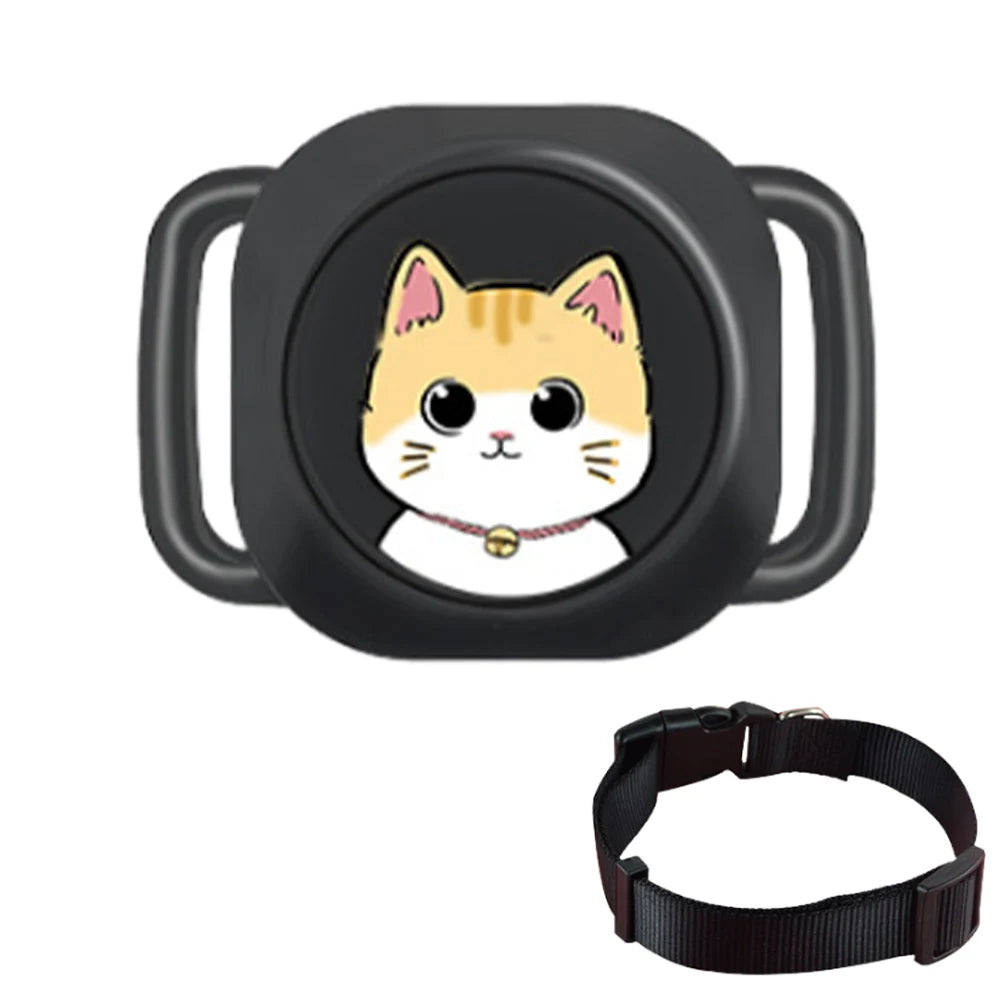Pet Anti-Lost GPS Tracker Bluetooth-compatible Real-time Tracking Dog Cat Collar Find Device GPS Tracking Device for Dogs Cats