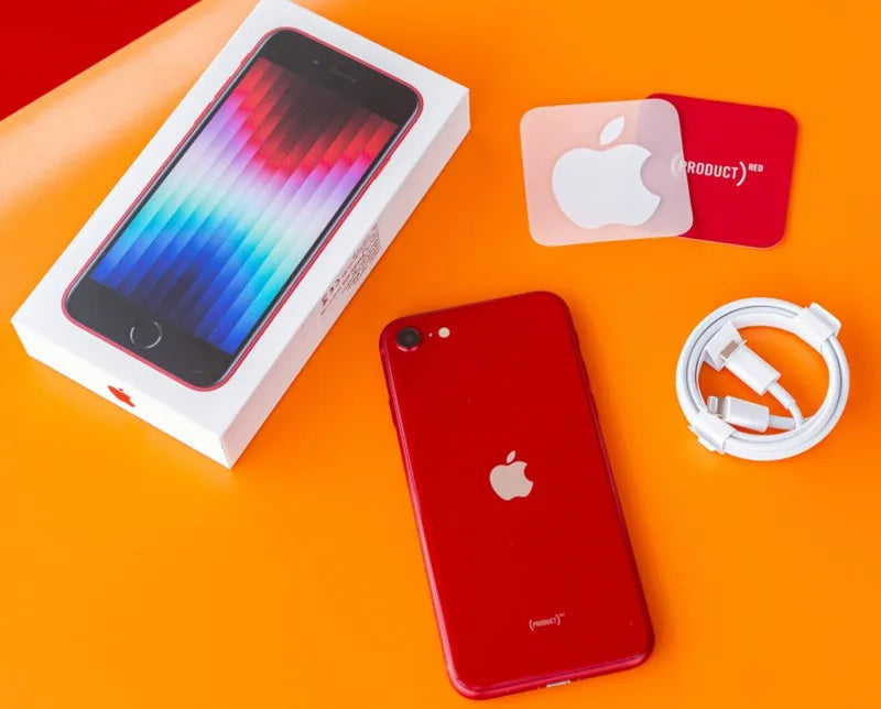 New Arrival iPhone SE 2022 64GB Se3 ROM A15 Bionic Chipset 12MP Camera 4.7' Original Retina LCD Fingerprint 5G Mobile Phone