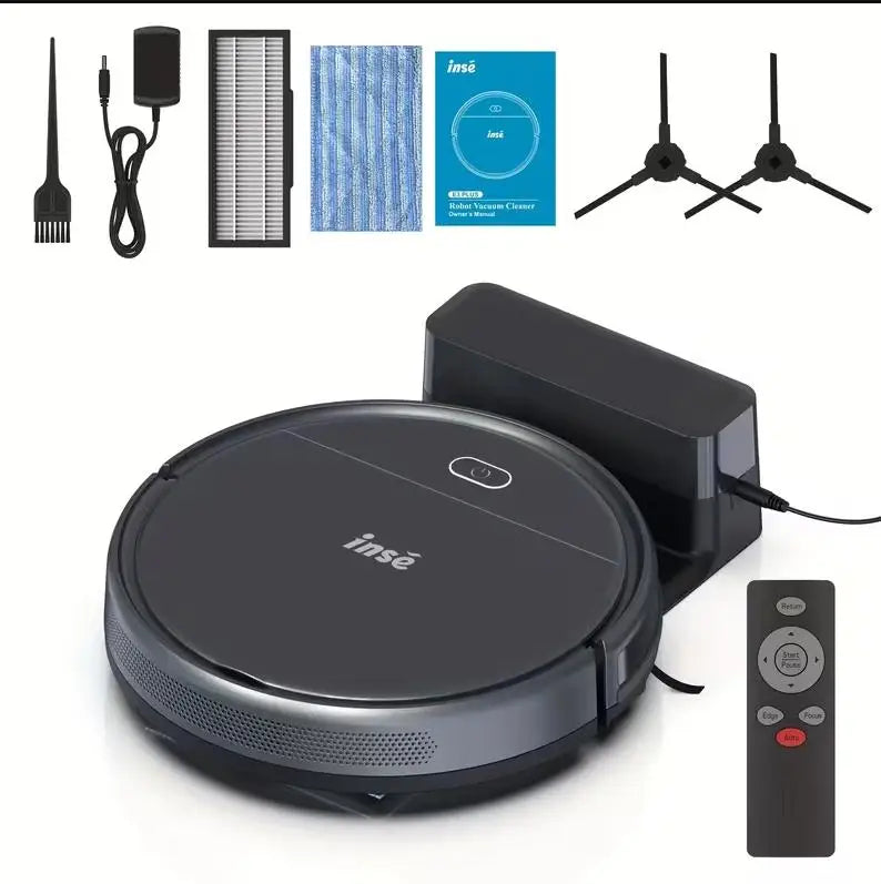 Vastorm E3 plus 3-in-1 Robot Vacuum Cleaner with Automatic Mop Self-Charging Strong Suction for Home Carpet Pet Hair Cleaning