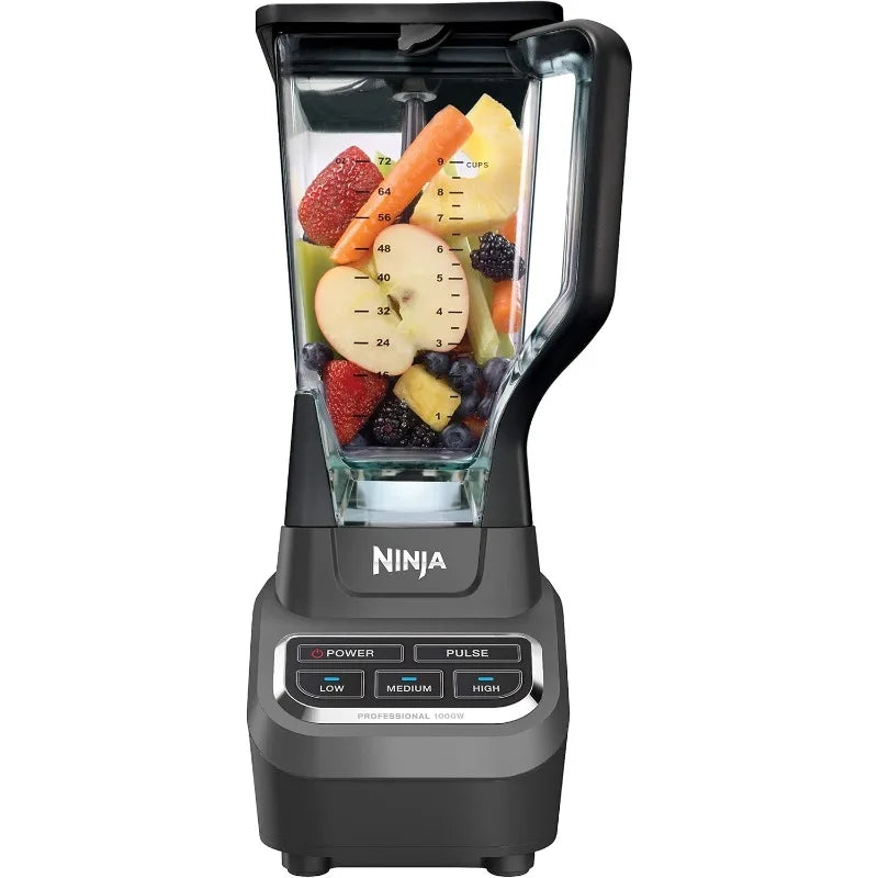 Ninja Professional Blender 1000W, Total Crushing Technology- Smoothies, Ice Crushing & Frozen Fruit,Full-Size Countertop Blender