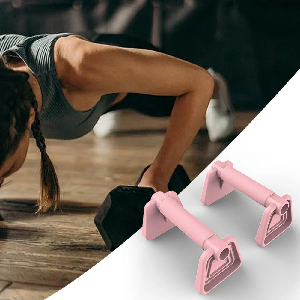 2Pcs Push-up Stand Push-up Bar Non Slip Push Ups Rack Heavy Duty Parallel Rod Push Up Grip Handle for Floor Workouts