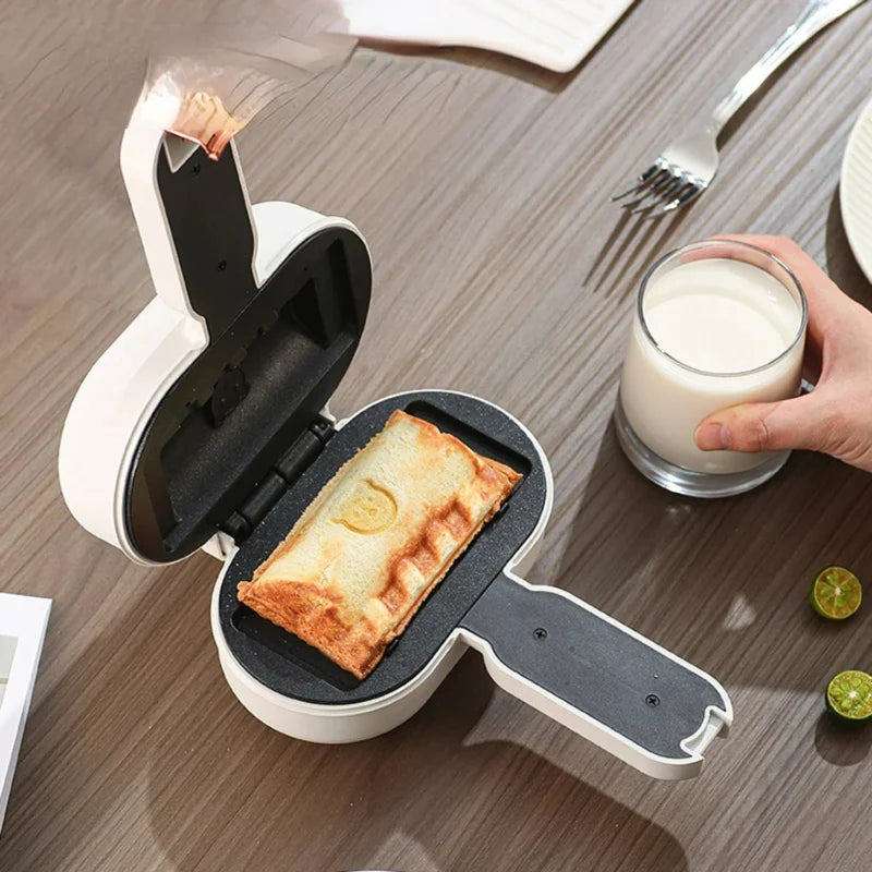 Double-Sided Press Sandwich Machine Frying Baking Pan Mini Cheese Grill Breakfast Maker Bread Hot Dog Toaster  Oven