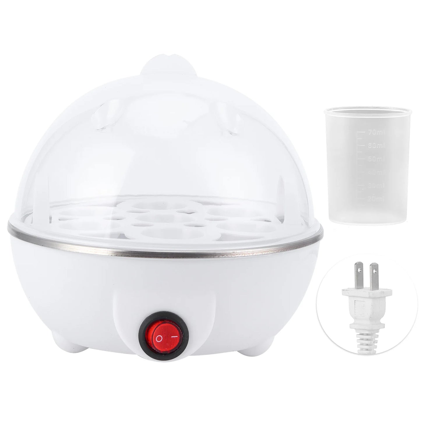 Egg Boiler Egg Cooker Electric Eggs Boiler Multifunctional  Eggs Cooker  Poacher for Kitchen Use Household Applicance