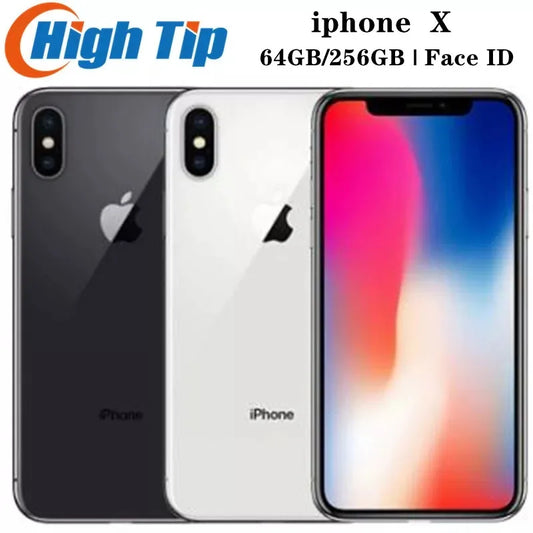 Original Unlocked Apple iPhone X Face ID 64GB/256GB ROM 5.8" 3GB RAM 12MP Hexa Core iOS A11 Dual Back Camera 4G LTE Mobile phone