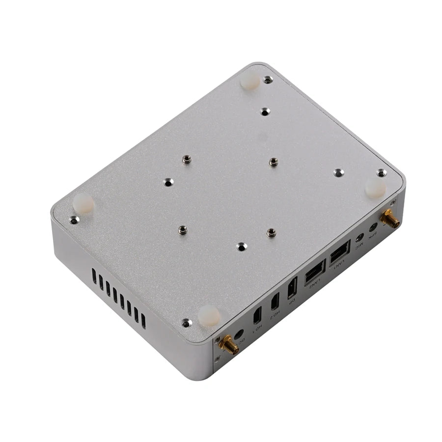 USA Shipping N100 Palm Fanless Mini PC Intel Quad Core 12th gen CPU 3*Display Computer 2*HD 1*DP 2*LAN Soft Router Firewall 16G