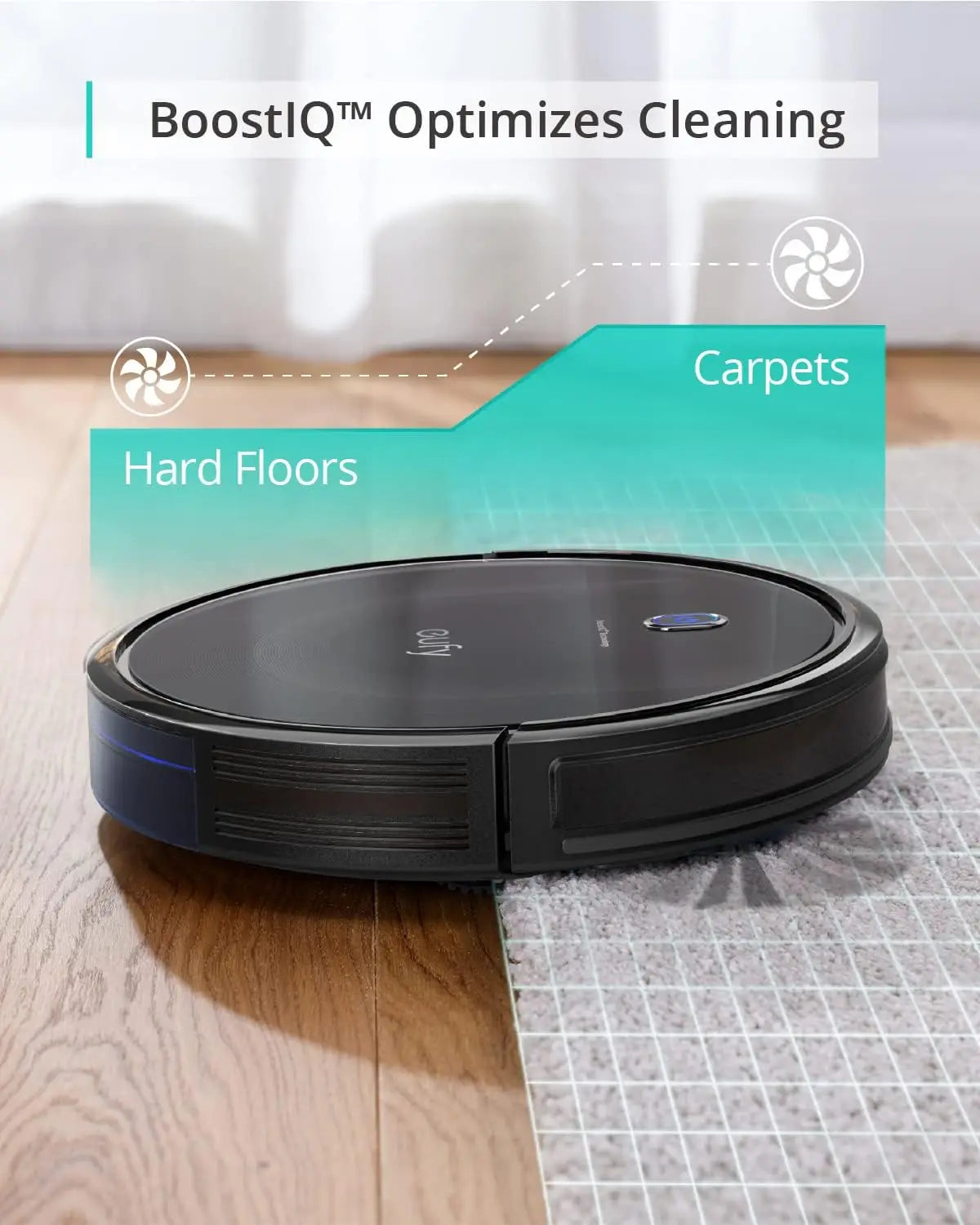 Refurbished eufy Robot Vacuum 11S MAX, Super Thin, Powerful Suction, Quiet, Self-Charging Robotic Vacuum Cleaner