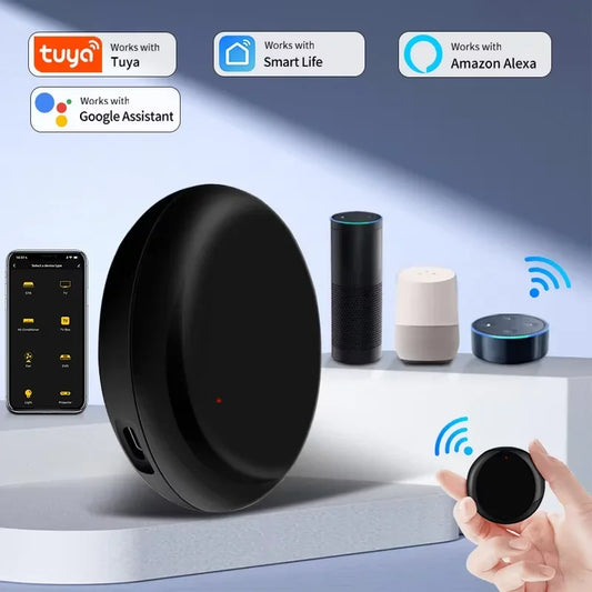 Tuya WiFi Smart Universal IR Remote Control DIY Infrared Remote Control For Air Conditioner TV Via Alexa Google Home Smart Life