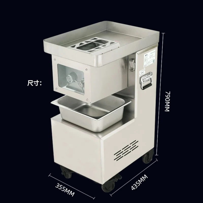 Commercial Meat Cutter Multifunctional Meat Cutting Machine Vegetable Cutter Electric Meat Slicer Kitchen Equipment
