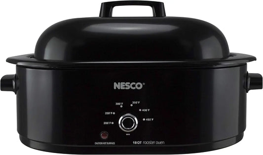 Black 18 Quart Multi-Purpose Slow Cooker MWR18-13 for Home Kitchen Cooking Appliances