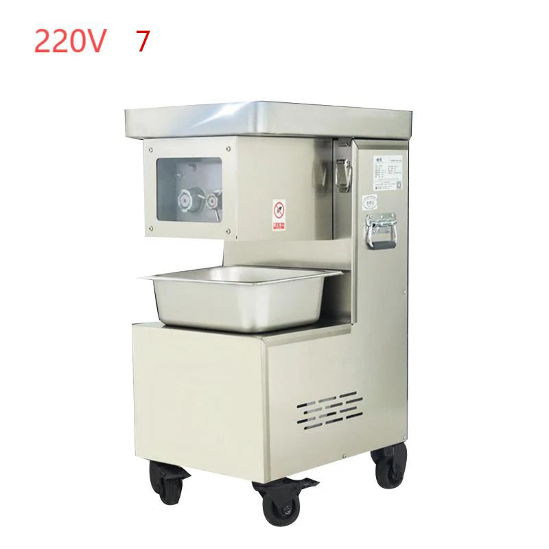 Commercial Meat Cutter Multifunctional Meat Cutting Machine Vegetable Cutter Electric Meat Slicer Kitchen Equipment