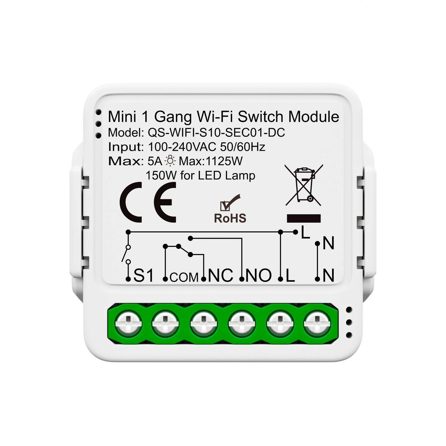 Tuya ZigBee WiFi Smart Switch Module Dry Contact DC 12/24V AC 100-240V Smart Home DIY Breaker Relay Work with Alexa Google Alice