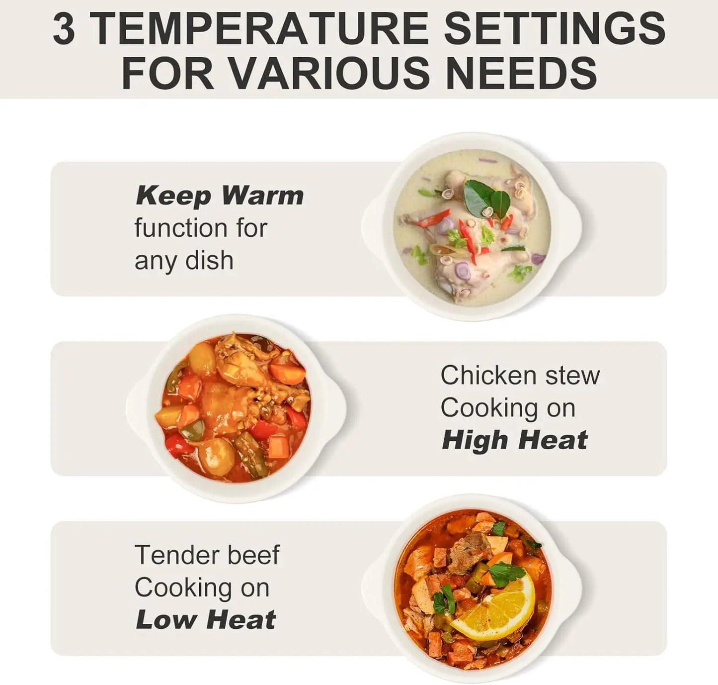 Hamilton Beach 5-Quart Programmable Slow Cooker with Glazed Ceramic Liner for Kitchen Cooking and Home Use