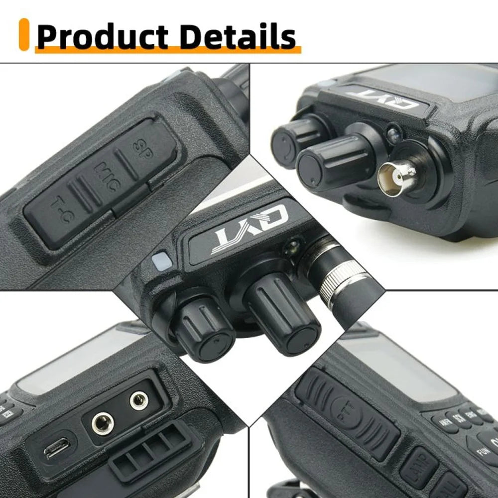 Original CB Radio QYT CB-58  26.965-27.405MHz FM AM Mode Citizen Band Radio 27MHz Handheld Walkie Talkie With 4100mAh CB Radio