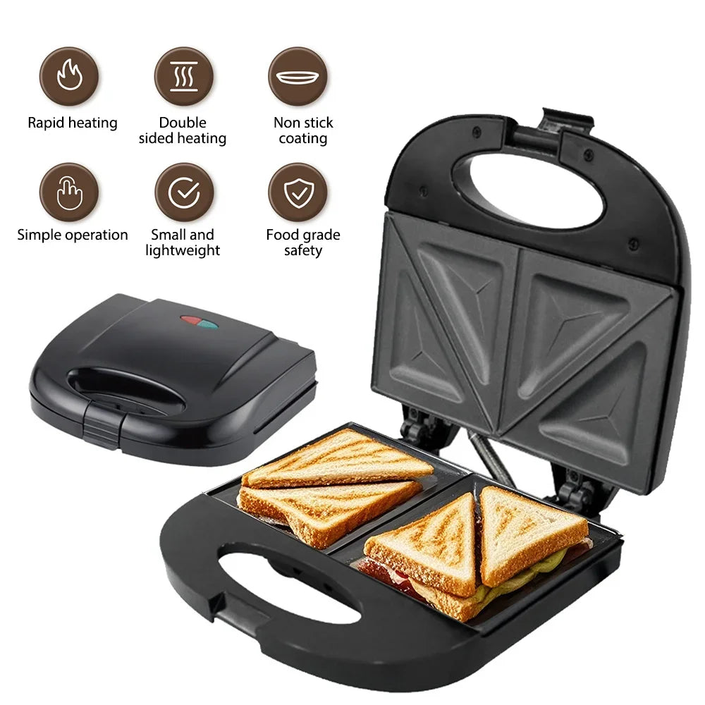 Professional Electric Waffle Maker Cooking Kitchen Appliances Multifunction Breakfast Waffles Machine Non-stick Iron Pan