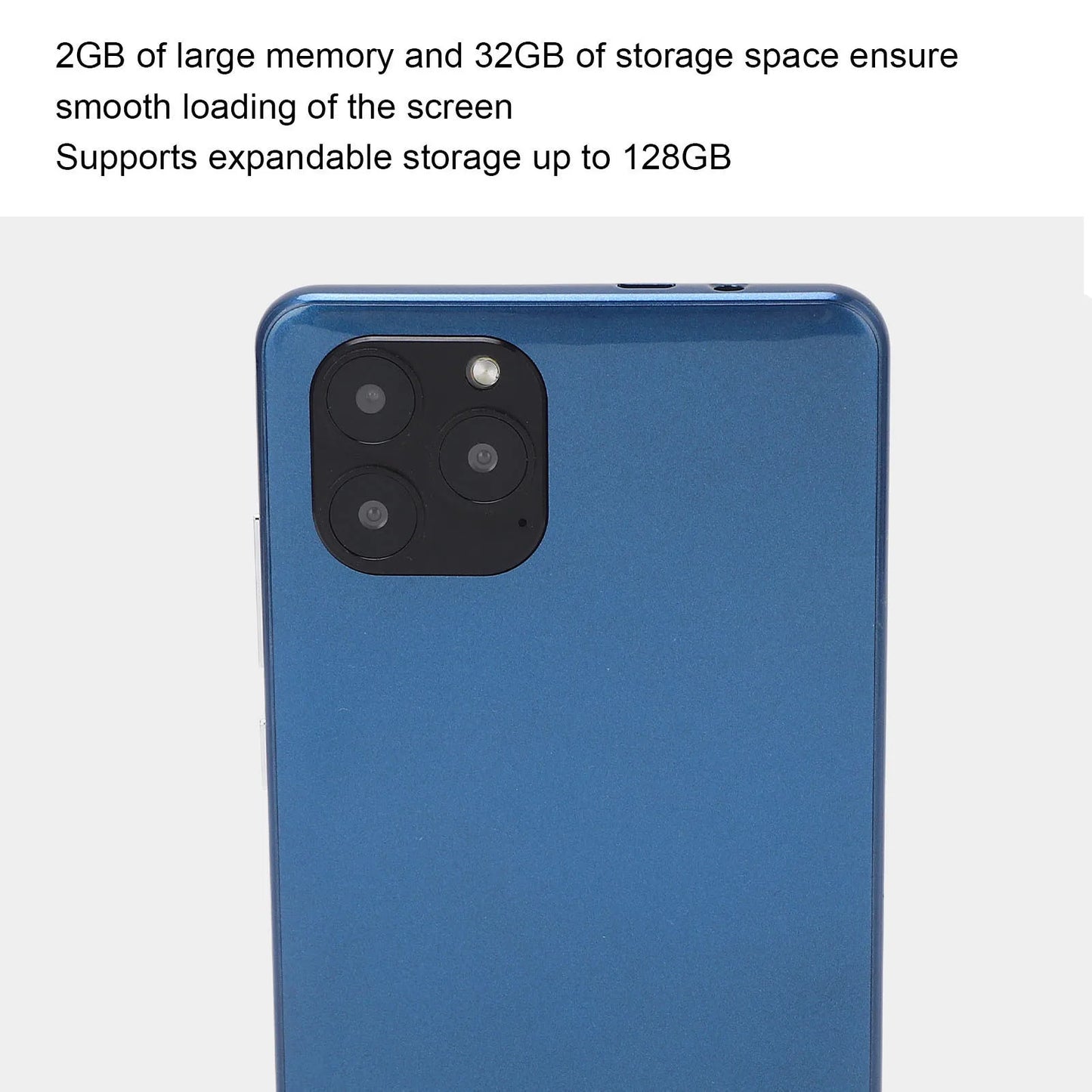 IP13 Pro Phone  2GB ROM 32GB  SIM  Standby MTK6779 CPU Processor Unlocked Cell Phone with Face Recognition for Work