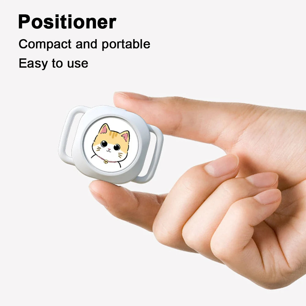 Pet Anti-Lost GPS Tracker Bluetooth-compatible Real-time Tracking Dog Cat Collar Find Device GPS Tracking Device for Dogs Cats