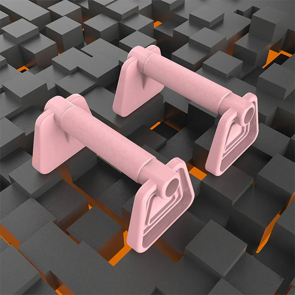 2Pcs Push-up Stand Push-up Bar Non Slip Push Ups Rack Heavy Duty Parallel Rod Push Up Grip Handle for Floor Workouts