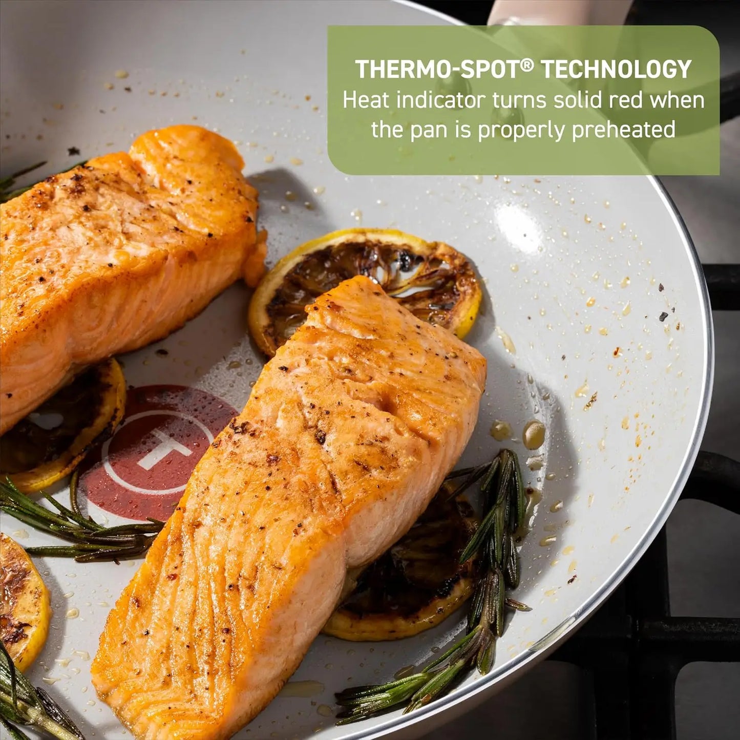 Refresh 20-Piece Dusty Rose Ceramic Non-Stick Pan Set for Kitchen Use Oven and Broiler Safe Cooking Appliances