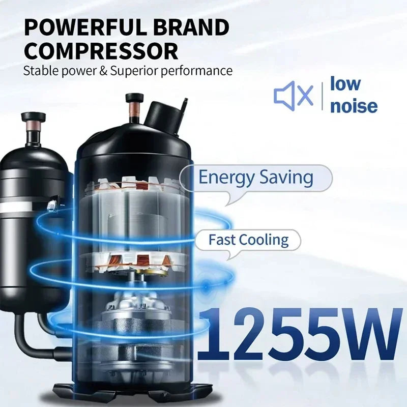 VEVOR Pre-cooling  commercial ice cream maker A126 ice cream machine Soft Serve Machine portable big capacity ice cream machine