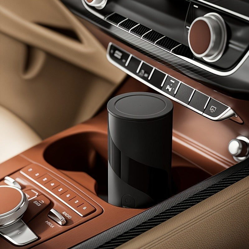 Portable Coffee Machine, Portable Espresso Coffee Machine, Stainless Steel Water Tank, Compatible With Grounds & Capsules, Suitable For Travel, Camping, Office, Kitchen And Christmas Gift (without Heating Function)