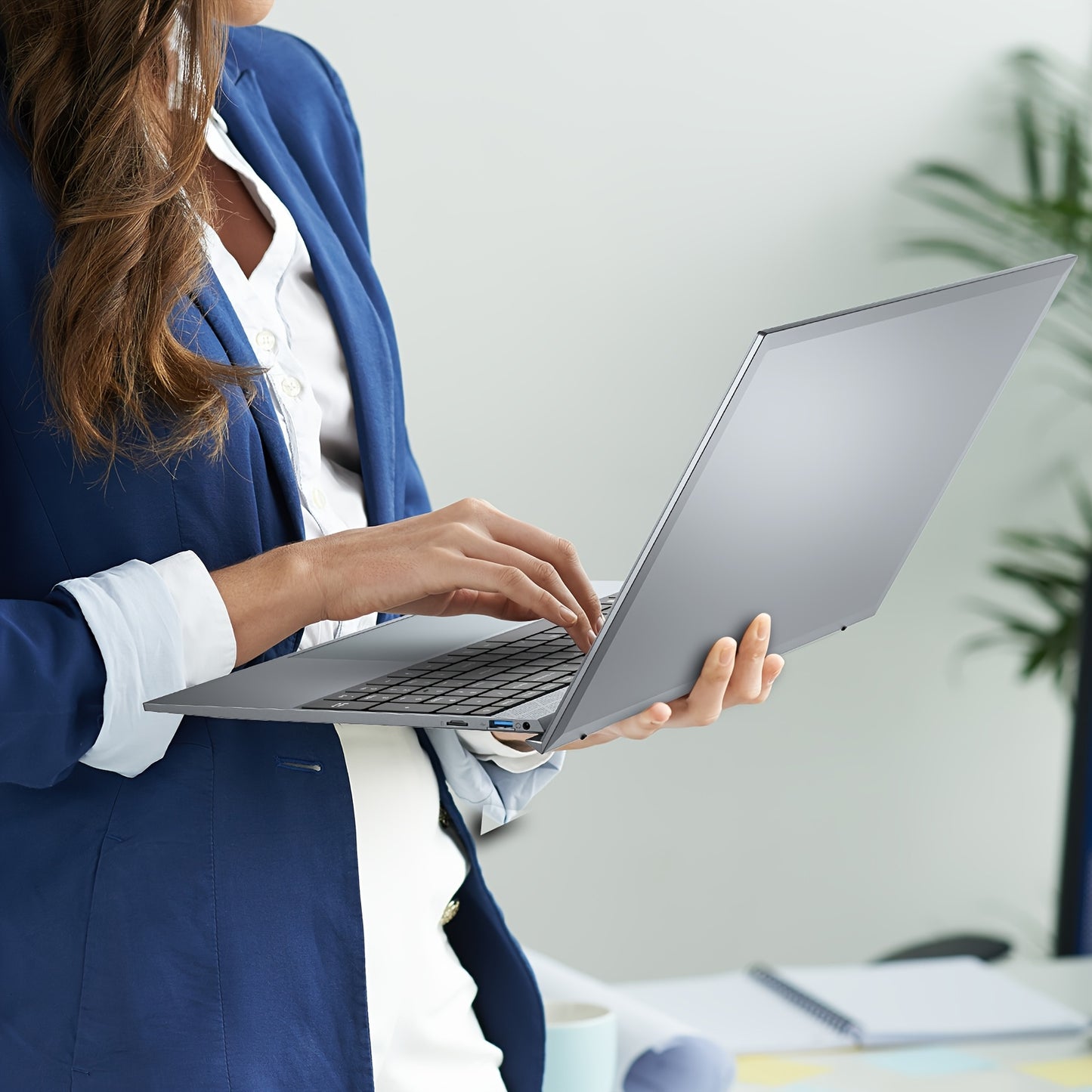 15.6inch Laptop 2024, Business Office Computer, Pentium J3710 Processor, 4-core 4-thread, 8GB RAM, 256GB ROM, Cheap Laptop PC Suitable For Students And Office, Lightweight And Convenient Christmas Gift For Family And Friends