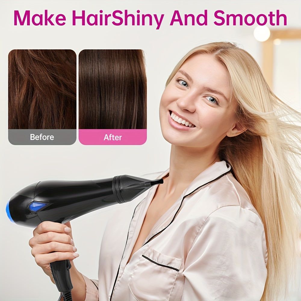 New Year Gift | Best Seller MORFONE All-in-one High-end Home Professional Hair Dryer. A Hair Dryer Set With Various Accessories Such As A Comb, Hair Clip, And Nozzle. Suitable For Family Or Travel Use